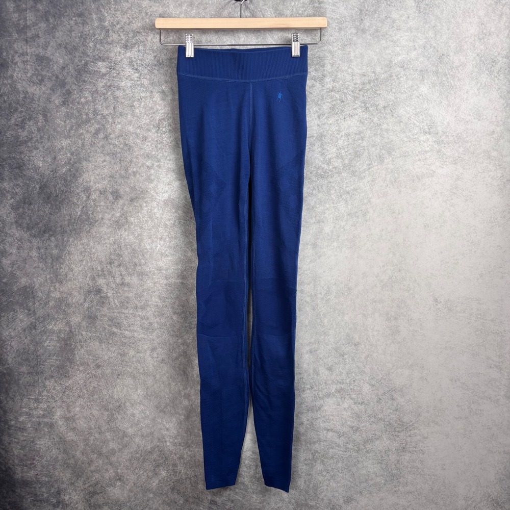 Smartwool Women's Intraknit 200 Thermal Merino Base Layer Bottom in Blue Size XS